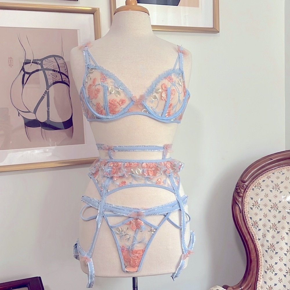 For Love and Lemons lingerie set